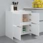 Preview: Sideboard Weiß 70x41x75 cm Holzwerkstoff