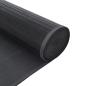 Preview: Teppich Rechteckig Grau 60x100 cm Bambus