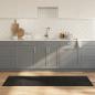 Preview: ARDEBO.de - Teppich Rechteckig Schwarz 60x200 cm Bambus