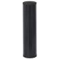 Preview: Teppich Rechteckig Schwarz 60x200 cm Bambus