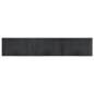 Preview: Teppich Rechteckig Grau 60x300 cm Bambus