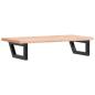 Preview: Waschbeckenregal Wandmontage Stahl und Massivholz Buche