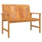 Preview: 3-teilige Garten Lounge Set Massivholz Akazie