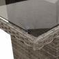 Preview: 9-teilige Garten Essgruppe Graues Poly-Rattan