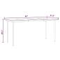 Preview: 5-teiliges Garten Essset Grau Poly Rattan