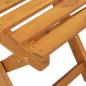 Preview: Faltbare Gartenstühle 4 Stk 36x46x86 cm Massivholz Akazie, Faltbare Gartenstühle 2 Stk 36x46x85 cm Massivholz Akazie