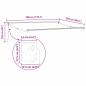 Preview: Automatische Einziehbare Markise Beige und Rot Gestreift 300x250 cm
