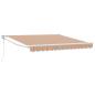 Preview: Automatische Einziehbare Markise Multicolor Streifen 350x250 cm