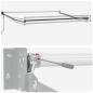 Preview: Automatische Einziehbare Markise Gestreift 350x250 cm