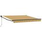 Preview: Automatische Einziehbare Markise Multicolour Stripe 350x250 cm