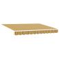 Preview: Automatische Einziehbare Markise Multicolour Stripe 350x250 cm