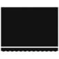 Preview: Automatische einziehbare Markise Schwarz 350 x 250 cm, Markisen-Ersatzstoff für 3,5 x 2,5 m Rahmen Schwarz