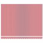 Preview: automatische einziehbare Markise rot-weiß gestreift 400x300 cm