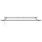 Preview: Automatische einziehbare Markise mit LED Orange und Braun 450x350 cm