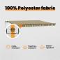 Preview: Automatische Einziehbare Markise Grün und Gelb 450x350 cm, Markisenersatzstoff für einen Rahmen von 4,5x3,5 m Grün und Gelb