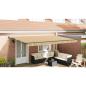 Preview: Automatische Einziehbare Markise Multicolor Streifen 500x300 cm