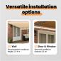 Preview: Automatische Einziehbare Markise Multicolor Streifen 500x300 cm