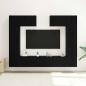 Preview: 8-teiliges TV-Schrankset Wandmontierte schwarze Eiche Spanplatte, Schwarzer Eichen TV-Ständer 80x30x30 cm aus Spanplatte, Wandmontierte TV-Schränke - 2 Stück schwarze Eiche, 30.5x30x90 cm, aus Spanplatte, TV-Schränke 2 Stück schwarze Eiche 100x30x30 cm Sp