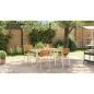 Preview: Garten Essgruppe 5 pcs Massives Teakholz und Edelstahl