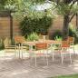Preview: Garten Essgruppe 7 pcs Massives Teakholz und Edelstahl