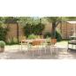 Preview: Garten Essgruppe 5 pcs Massives Teakholz und Edelstahl