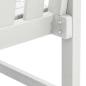 Preview: Garten Essstühle 4 Stück Weiß 65,5x55,5x88 cm HDPE, Garten Essstühle 2 Stück Weiß HDPE