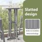 Preview: Garten Bar Set 3 pcs Hellgrau HDPE