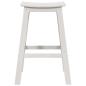 Preview: Garten Bar Set 4 pcs Weiß HDPE
