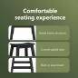Preview: Garten Bar Set 4 pcs Schwarz HDPE
