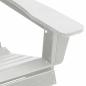 Preview: Adirondack Stühle 2 Stück Weiß 74x82x90 cm HDPE, Adirondack Stuhl Weiß 74x82x91 cm HDPE