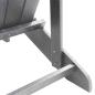 Preview: Adirondack Stühle 2 Stück Hellgrau 74x82x90 cm HDPE, Adirondack Stuhl Hellgrau 74x82x91 cm HDPE