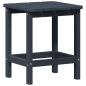 Preview: 3-teiliges Garten-Lounge-Set marineblau HDPE, Adirondack-Stuhl mit Fußstütze marineblau HDPE, Adirondack-Beistelltisch marineblau 38x38x46 cm HDPE
