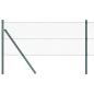 Preview: Bodenmontierter Sechseckzaun 50 x 0,6 m PVC-beschichteter Stahl