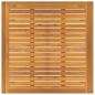Preview: 3-teiliges Garten Esstisch Set Massivholz Akazie, Gartenstühle 2 Stück 56x56x90 cm Massivholz Akazie