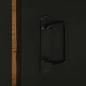 Preview: Badezimmerschrank 40x35x90 cm aus massivem, rauem Mangoholz