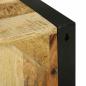 Preview: Badezimmer-Wandschrank 40x30x40 cm Massivholz Grobe Mango