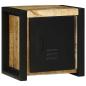 Preview: Badezimmer-Wandschrank 40x30x40 cm Massivholz Grobe Mango