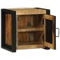 Preview: Badezimmer-Wandschrank 40x30x40 cm Massivholz Grobe Mango