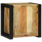 Preview: Badezimmer-Wandschrank 40x30x40 cm Massivholz Grobe Mango