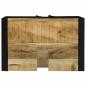 Preview: Waschbecken Schrank 55x35x60 cm Massivholz Raues Mango
