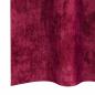 Preview: Velvet Vorhänge 2 Stück mit Ösen Burgunderrot 260x140 cm