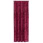 Preview: Samtvorhänge 2 Stück mit Ösen Weinrot 245x140 cm