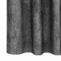 Preview: Samtvorhänge 2 Stk. Grau 245 x 140 cm Samt