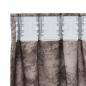 Preview: Samtvorhänge 2 Stück mit Stangentasche Cappuccino 260x140 cm