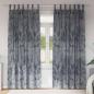 Preview: ARDEBO.de - Velours Vorhänge 2 Stück mit Ösen Silbergrau 260x140 cm
