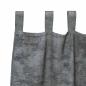 Preview: Samtvorhänge 2 Stück mit Ösen Grau 260x140 cm