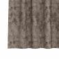 Preview: Samtvorhänge 2 Stk. Cappuccino 245 x 140 cm Samt