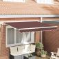 Preview: ARDEBO.de - Markisenersatzstoff für 3.5x2 m Rahmen Braun