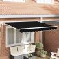 Preview: ARDEBO.de - Markisene ersatzstoff für 3x2.5 m Rahmen Schwarz
