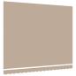 Preview: Markisenersatzstoff für 4x3 m Rahmen Beige
